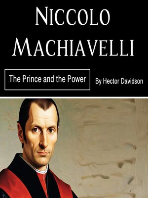 cover image of Niccolò Machiavelli
